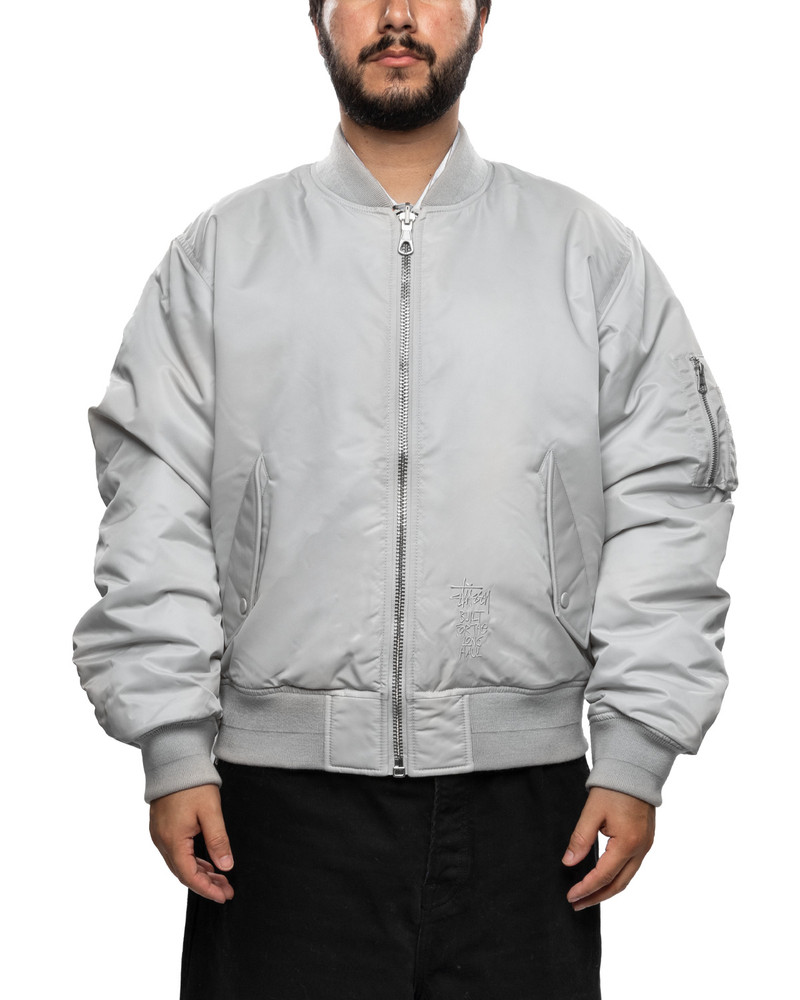 Stussy REVERSIBLE BOMBER JACKET ma1 sサイズ Stussy Built Reversible Bomber Jacket Green Men's - FW24 - US