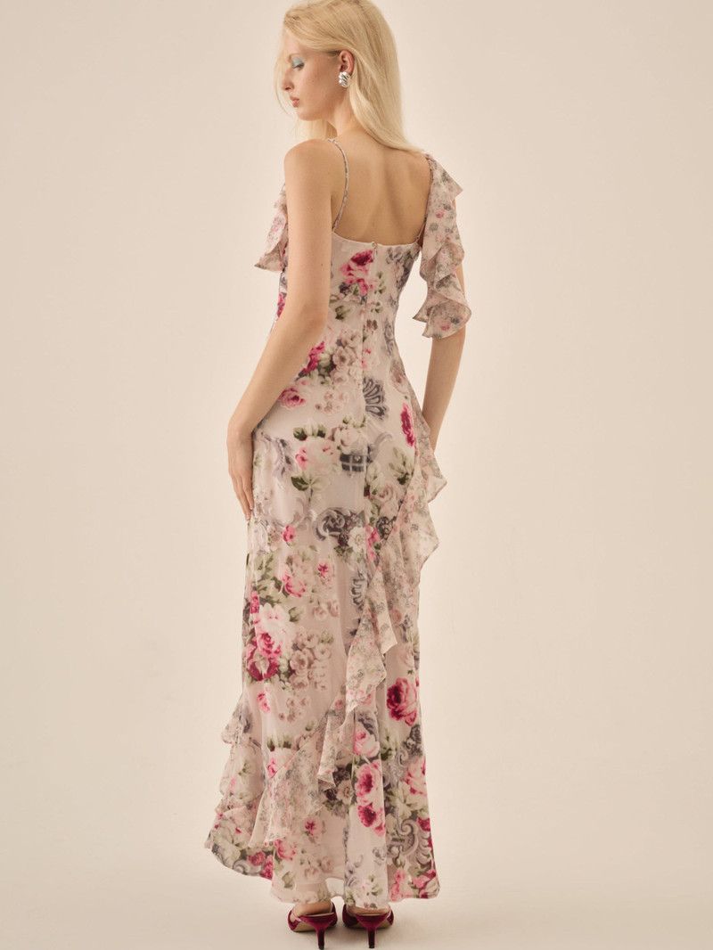 For Love & Lemons Nora Maxi Dress outlook