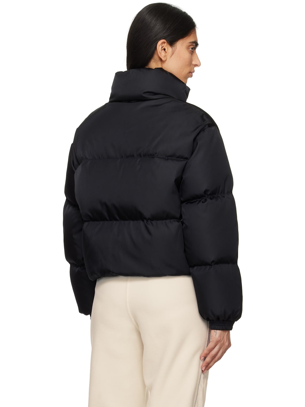 Black Vissec Down Jacket - 3