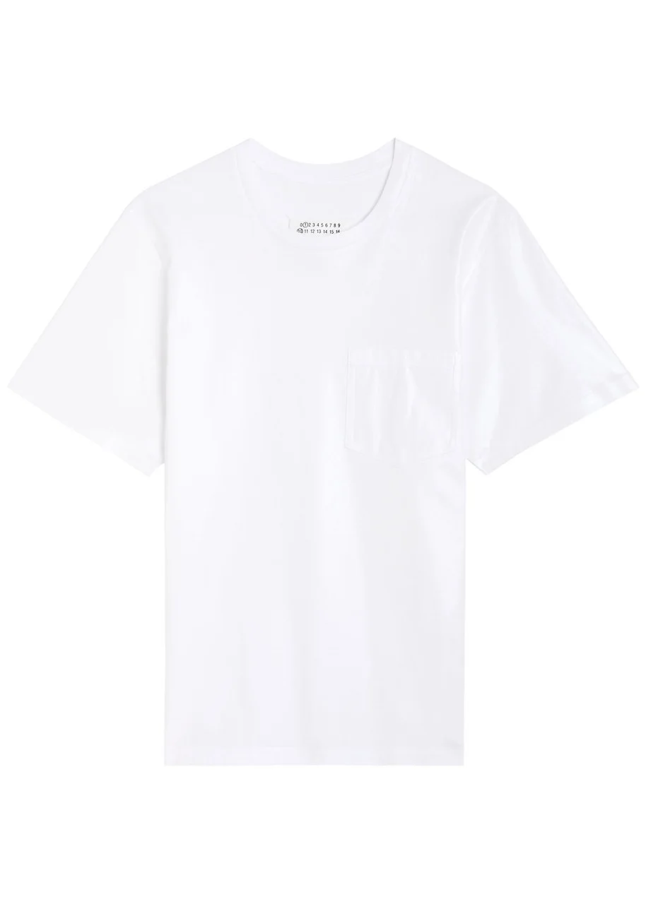 Maison Margiela Coated Cotton T-shirt - 1