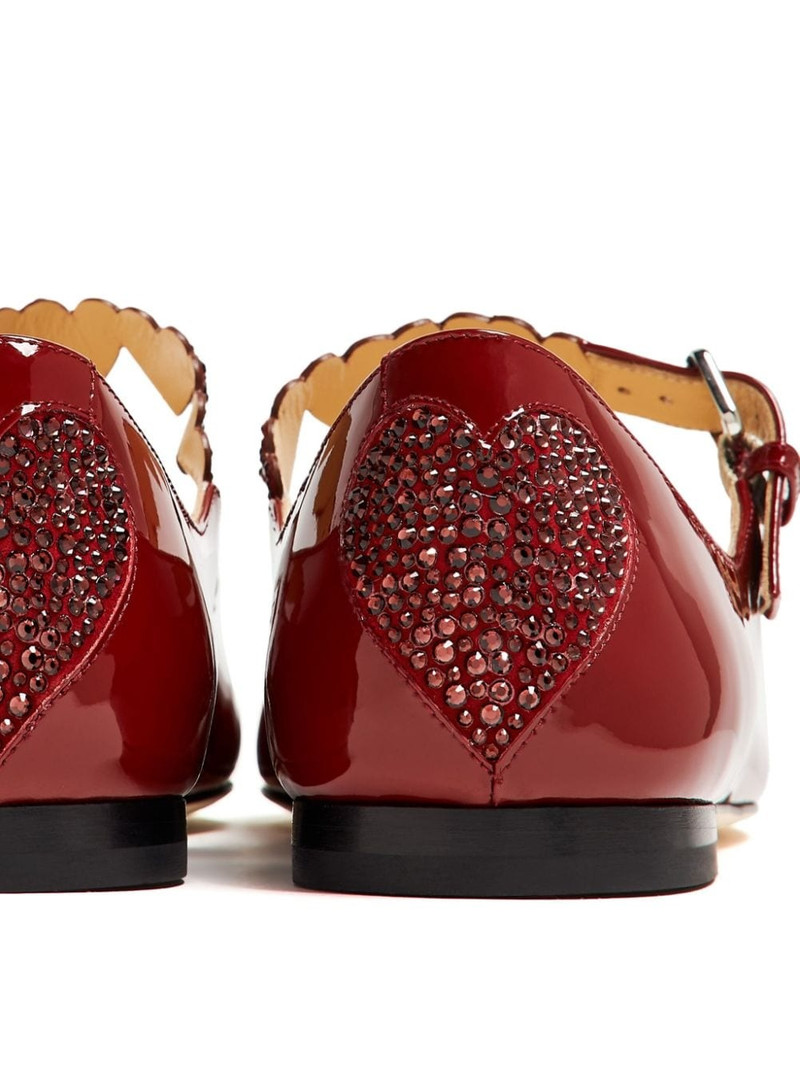 MACH & MACH Petit Coeur ballerina shoes outlook