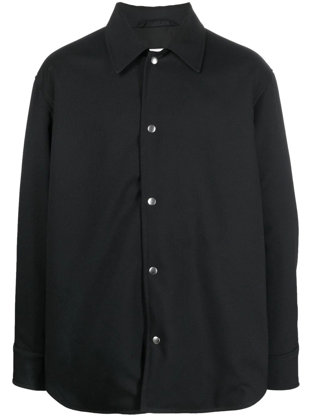 drop-shoulder shirt jacket - 1