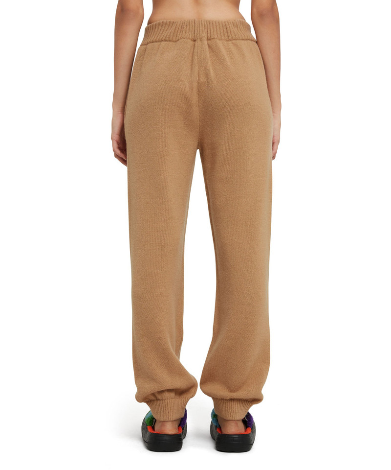 Cashmere blend track pants 3