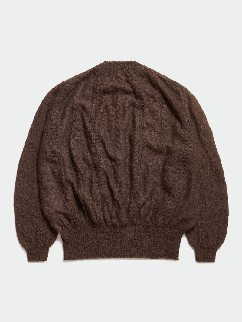 MAGLIANO Cormagliano Mohair Cardigan Brown outlook