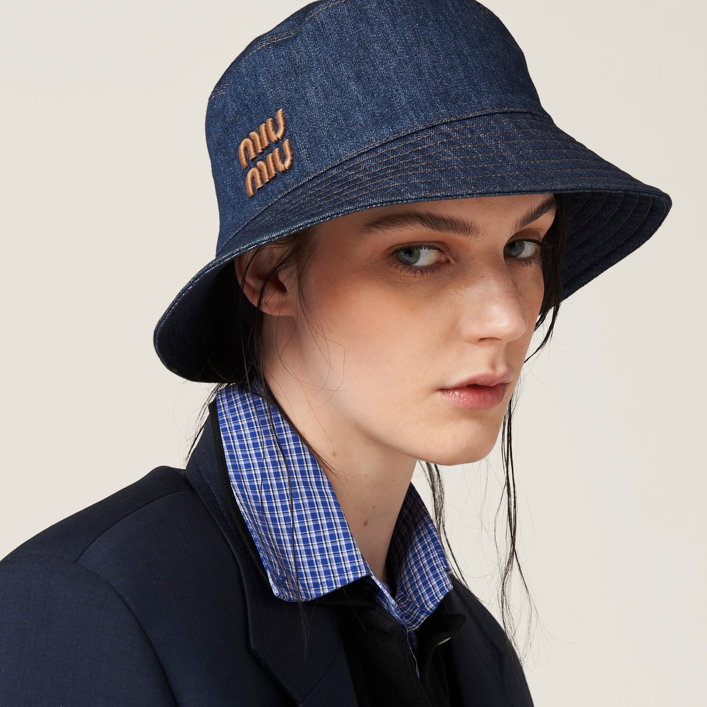 Denim bucket hat - 2