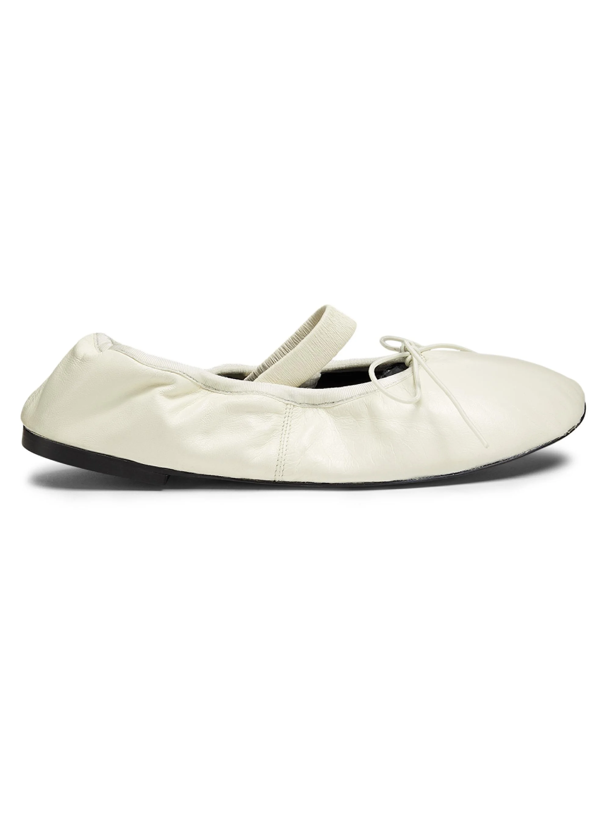 Women's Glove Mary Jane Ballet Flats - Ivory - 1