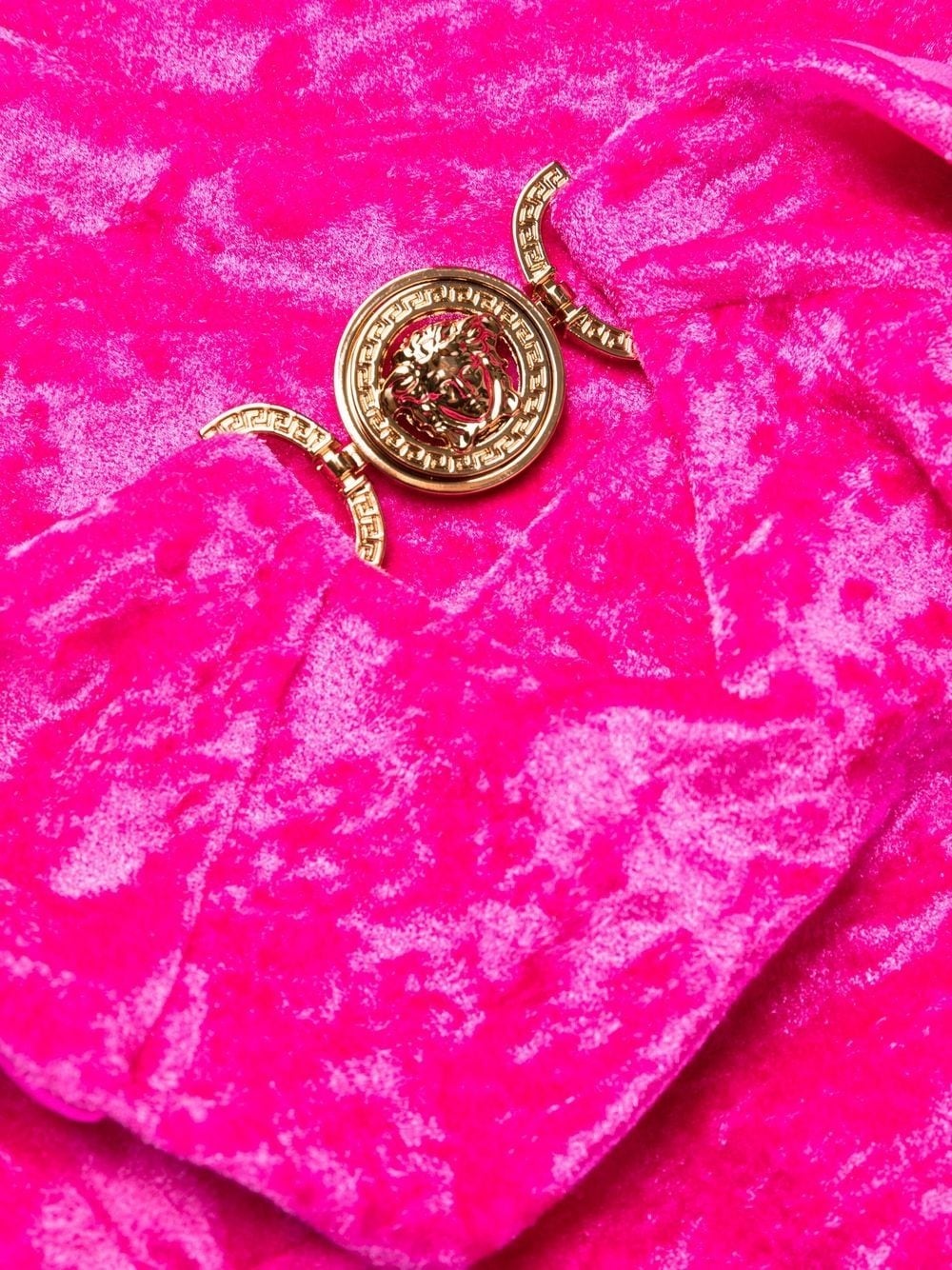 VERSACE Medusa plaque detail swimsuit | REVERSIBLE