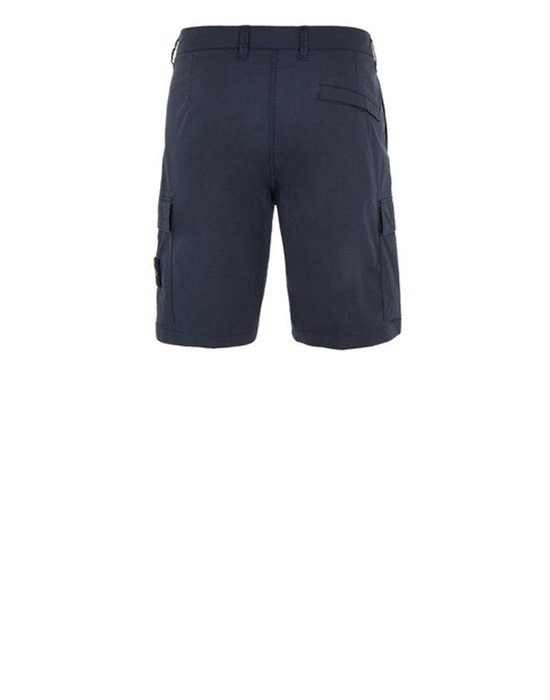 Stone Island L0803 STRETCH COTTON TELA 'PARACADUTE'_ GARMENT DYED BLUE outlook