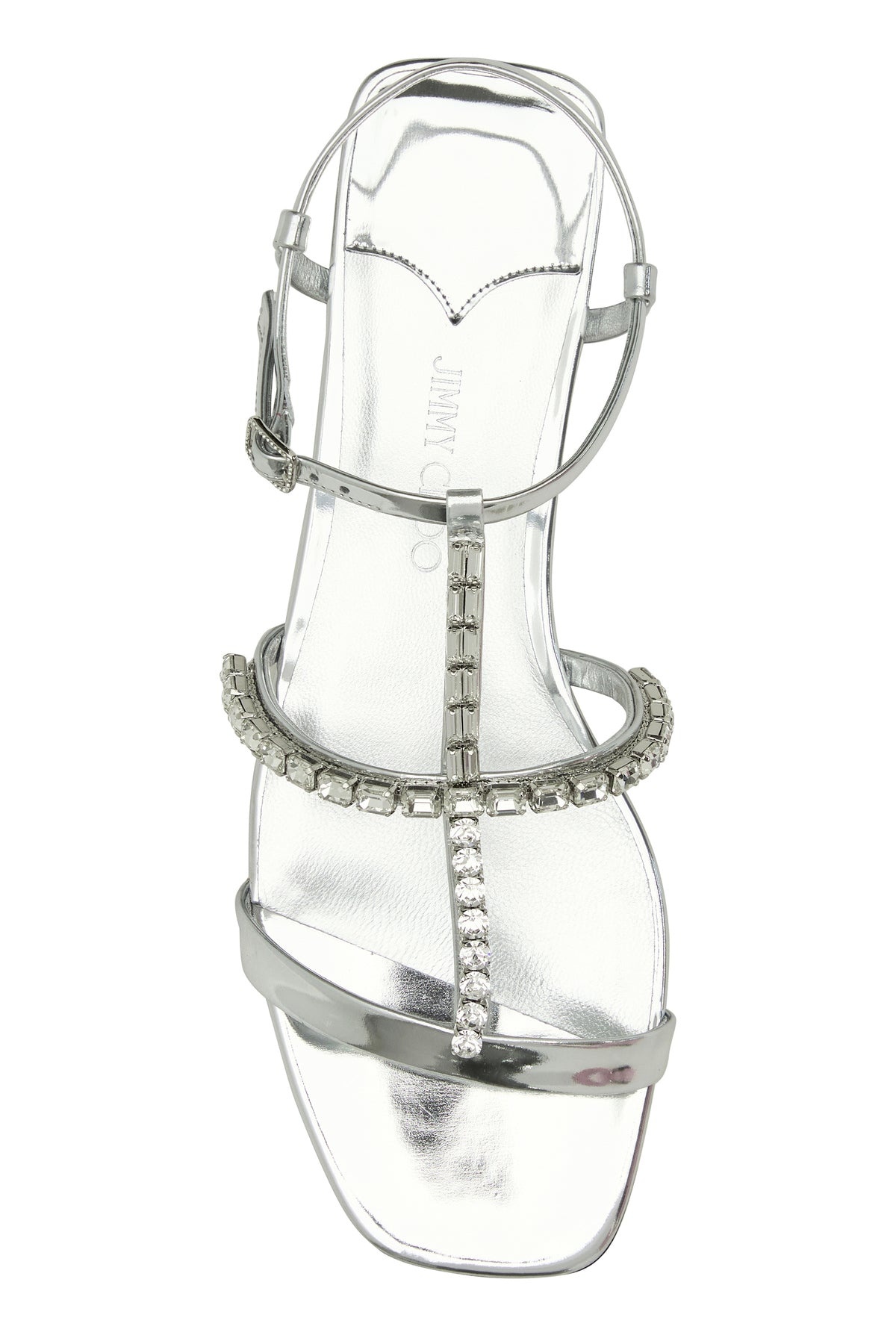 silver leather Gwyn sandals - 4