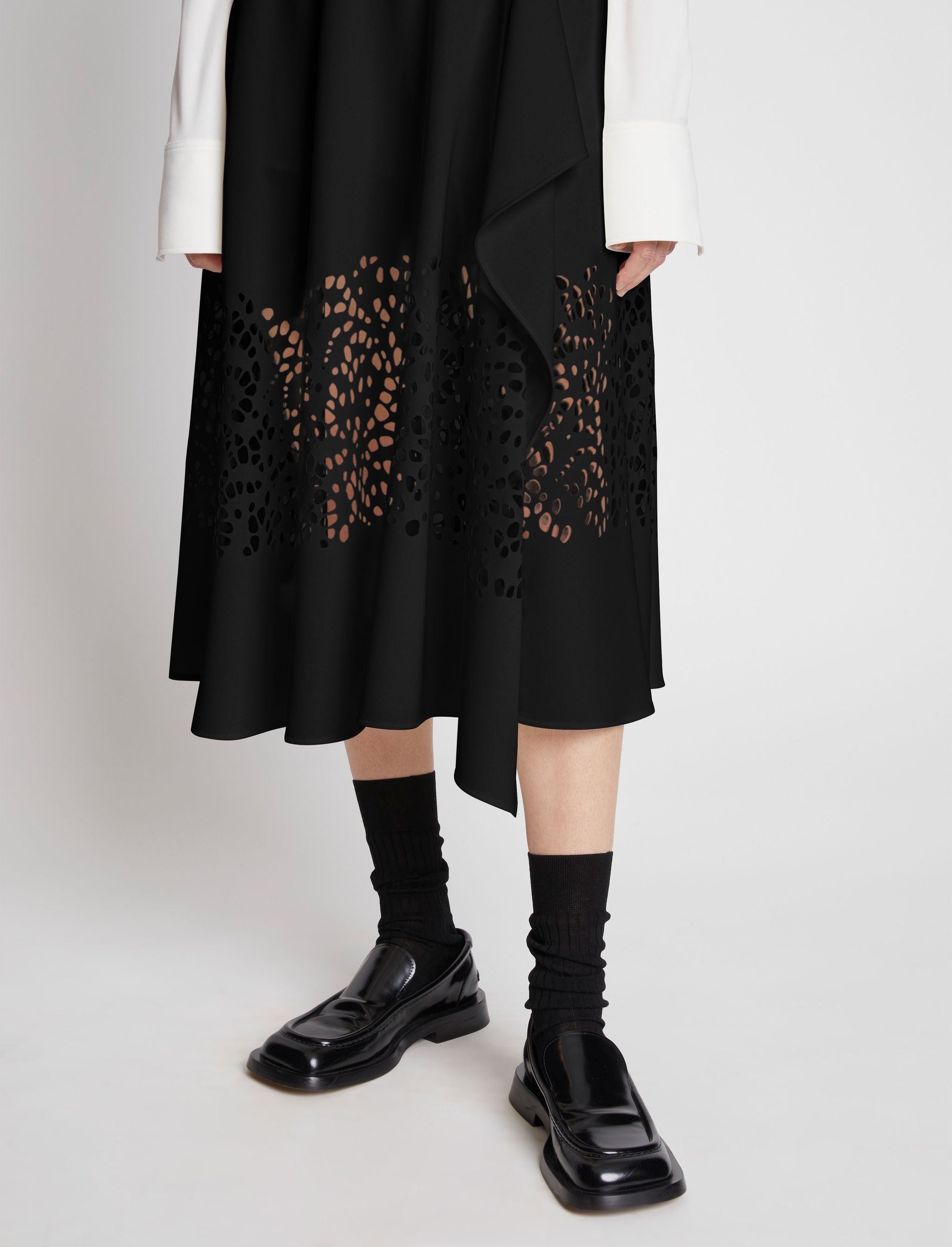 Broderie Anglaise Skirt - 5