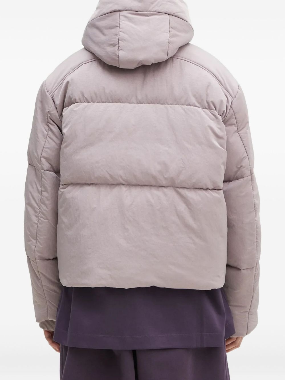 hooded puffer jacket - 3