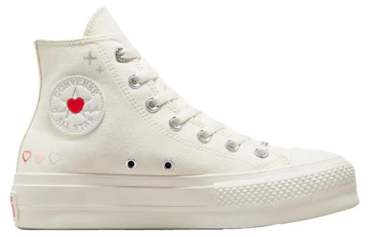 (WMNS) Converse Chuck Taylor All Star Lift Platform Y2K Heart High Top 'White Fever Dream' A09114C - 2