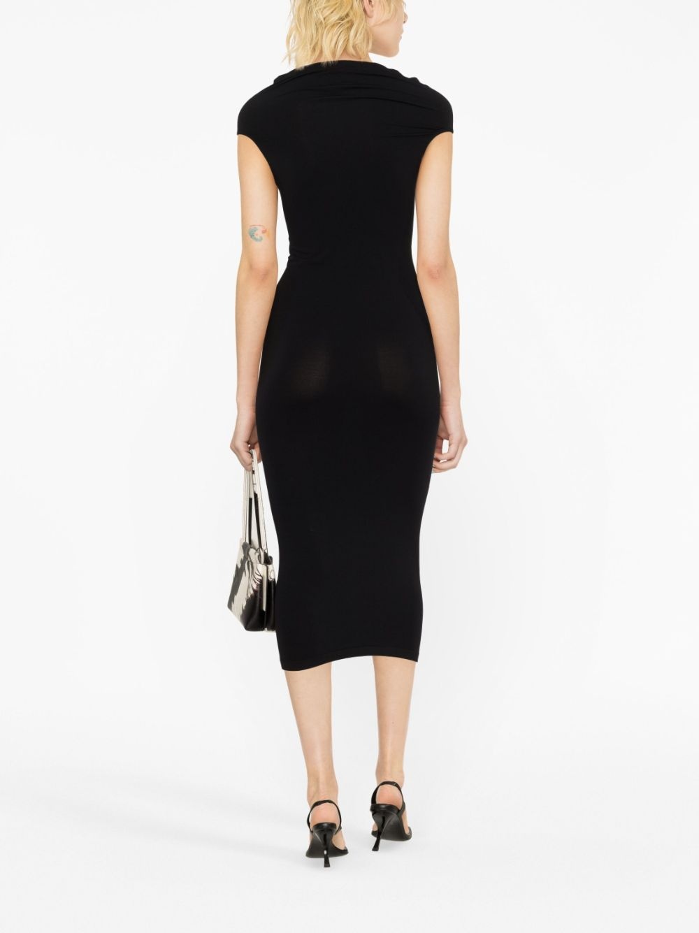 Fatal Cut Out midi dress - 3