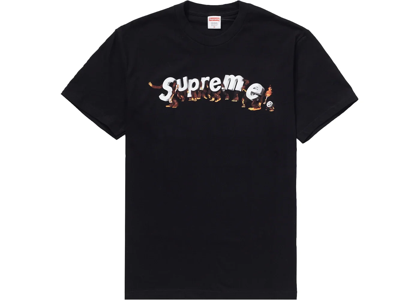 Supreme Apes Tee Black - 1