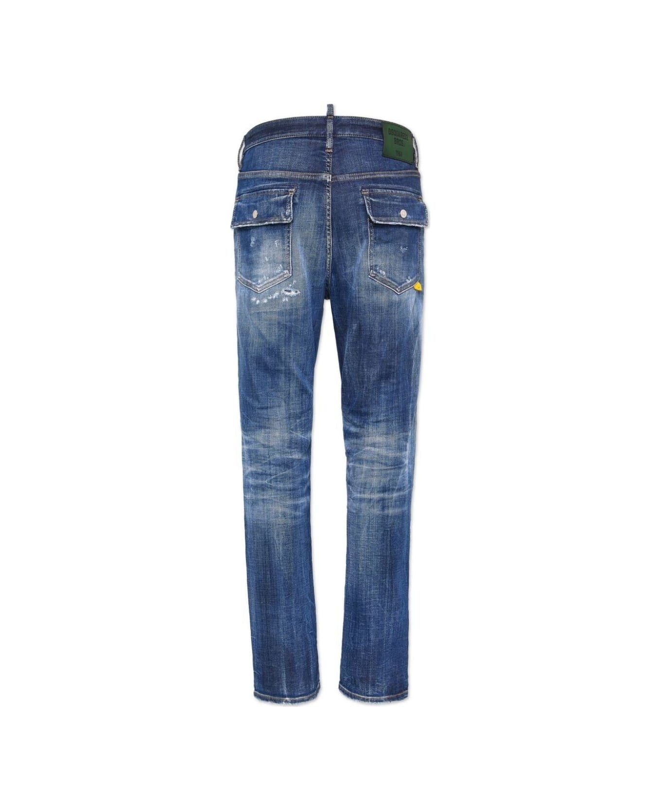 Straight-leg Distressed Jeans - 2