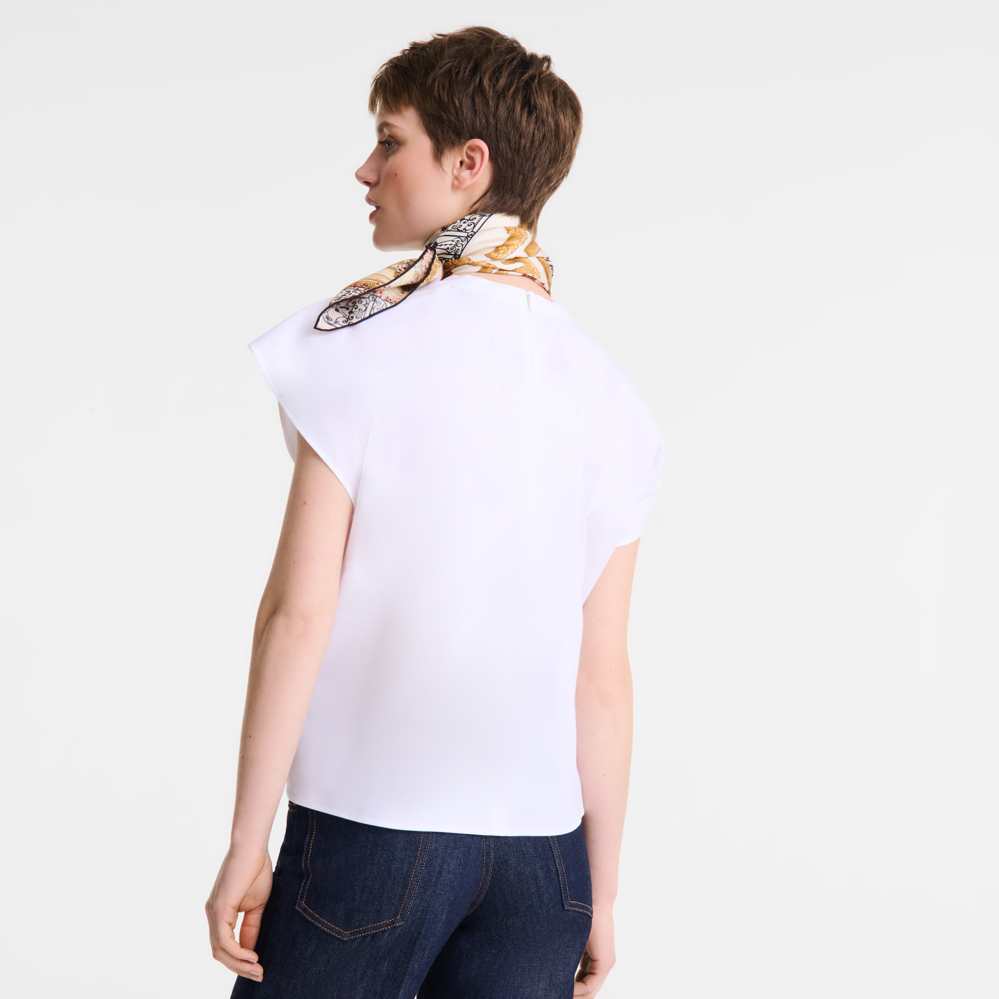 Top White - Popelin - 3