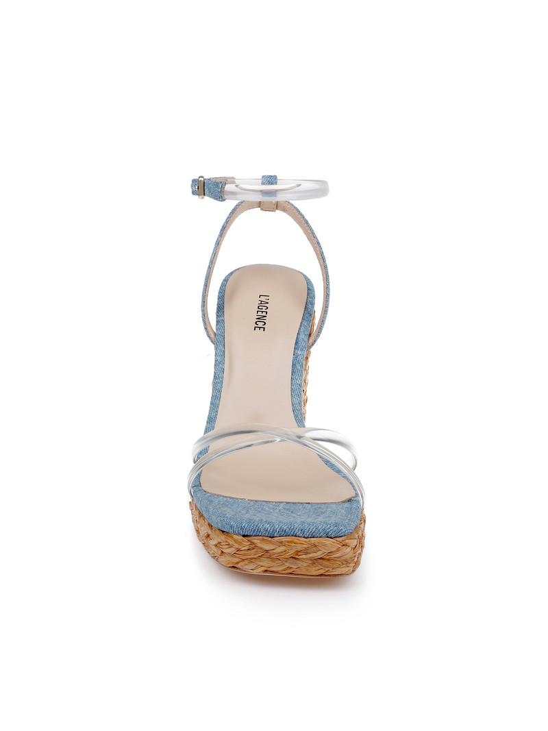 L'AGENCE Malone Wedge Espadrille outlook