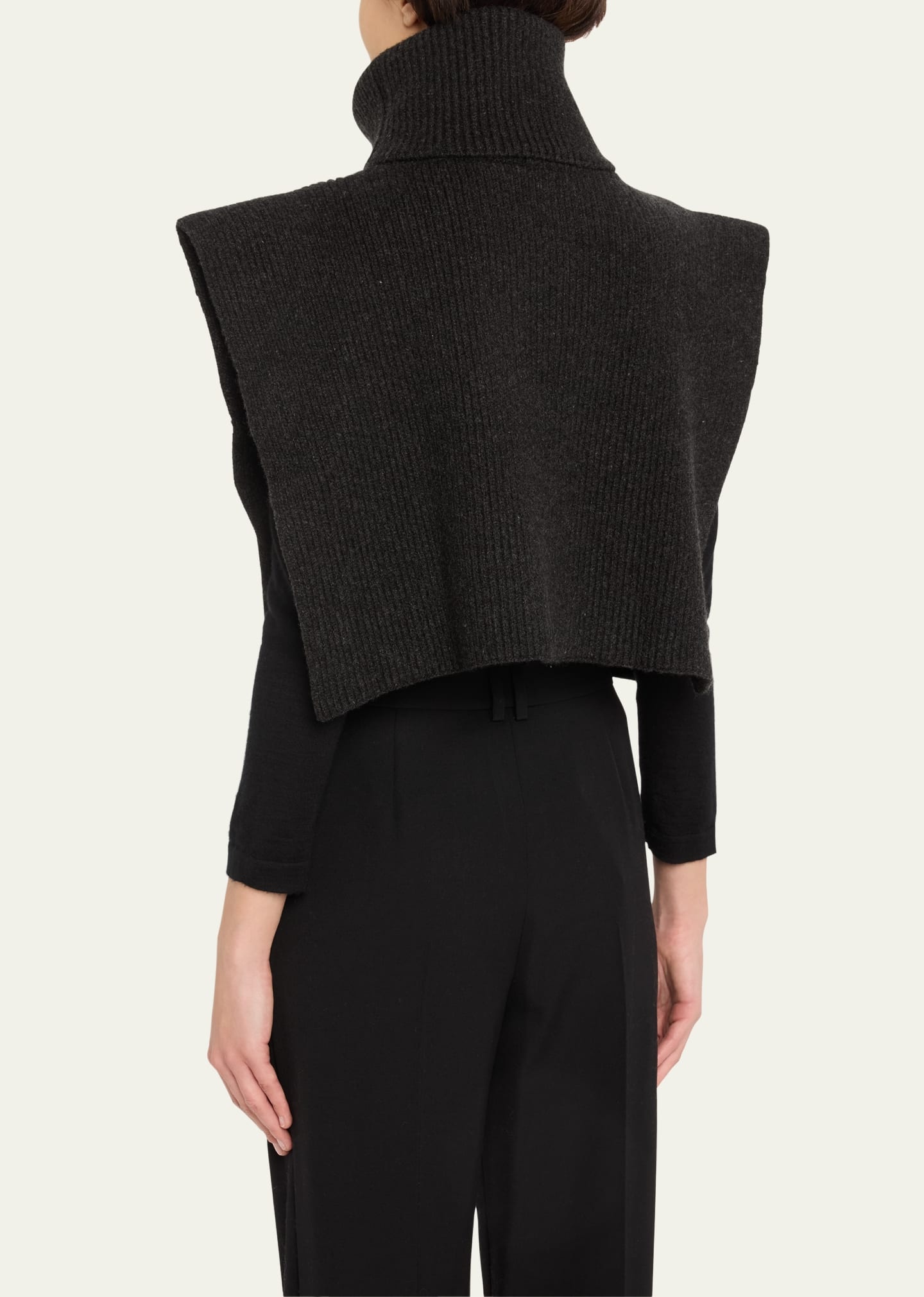 Emmit Turtleneck Scarf Cashmere Collar - 3
