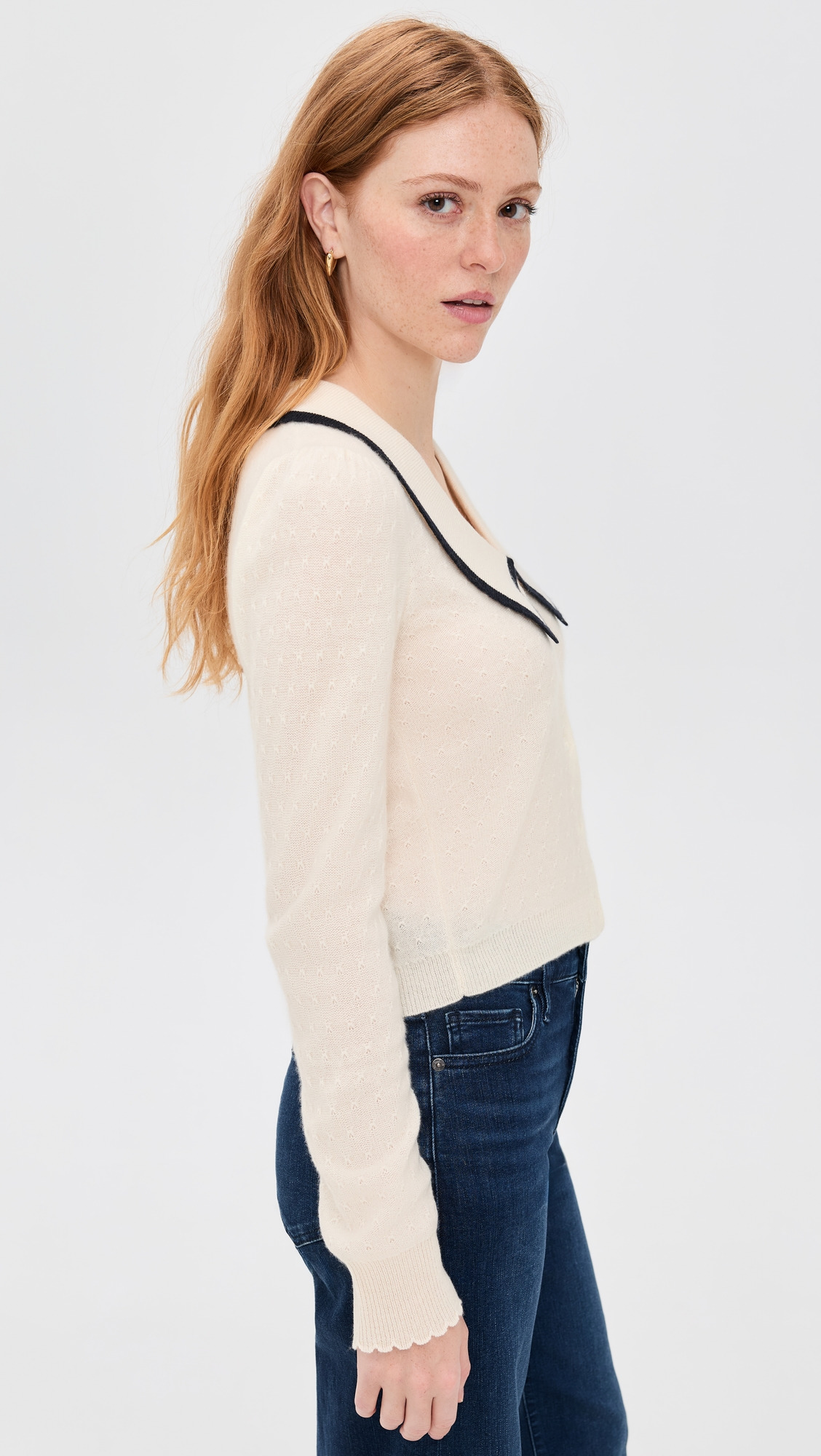 Cashmere Sailor Sweater - 3