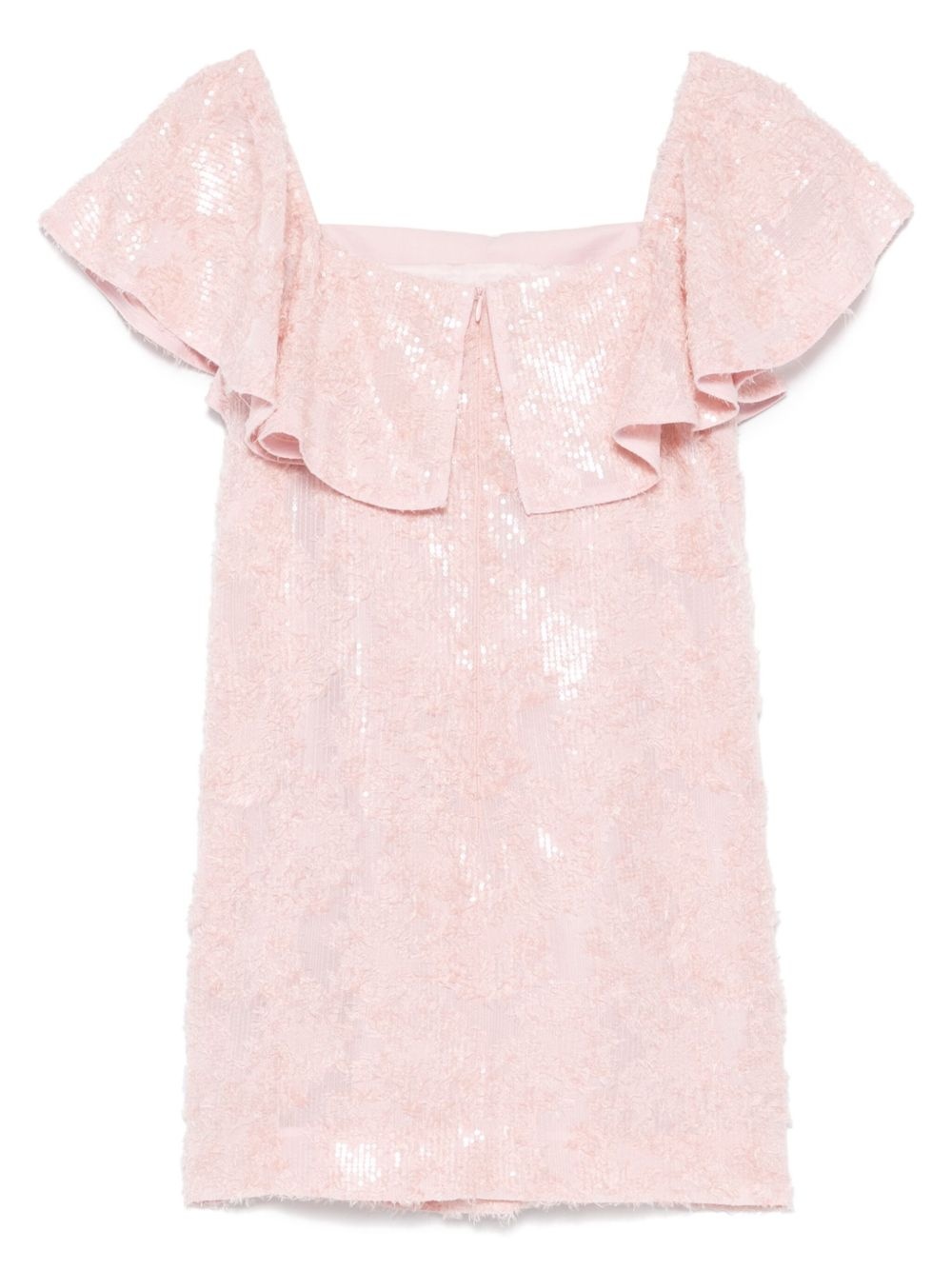 sequinned mini dress - 2