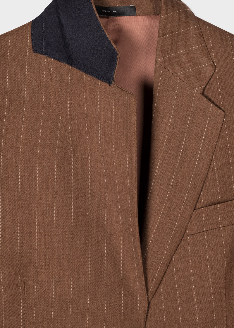 Paul Smith Wool-Blend Pinstripe Blazer outlook