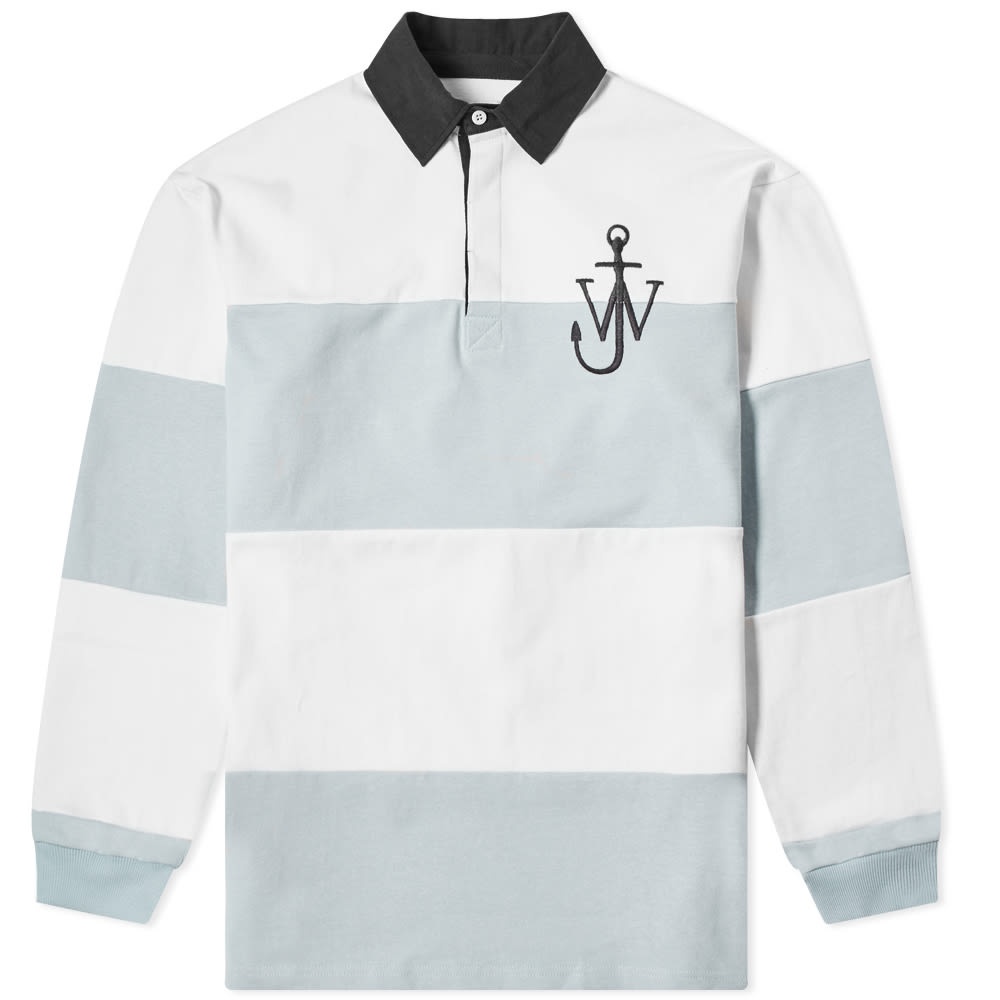 JW Anderson Panelled Polo Rugby Shirt - 1