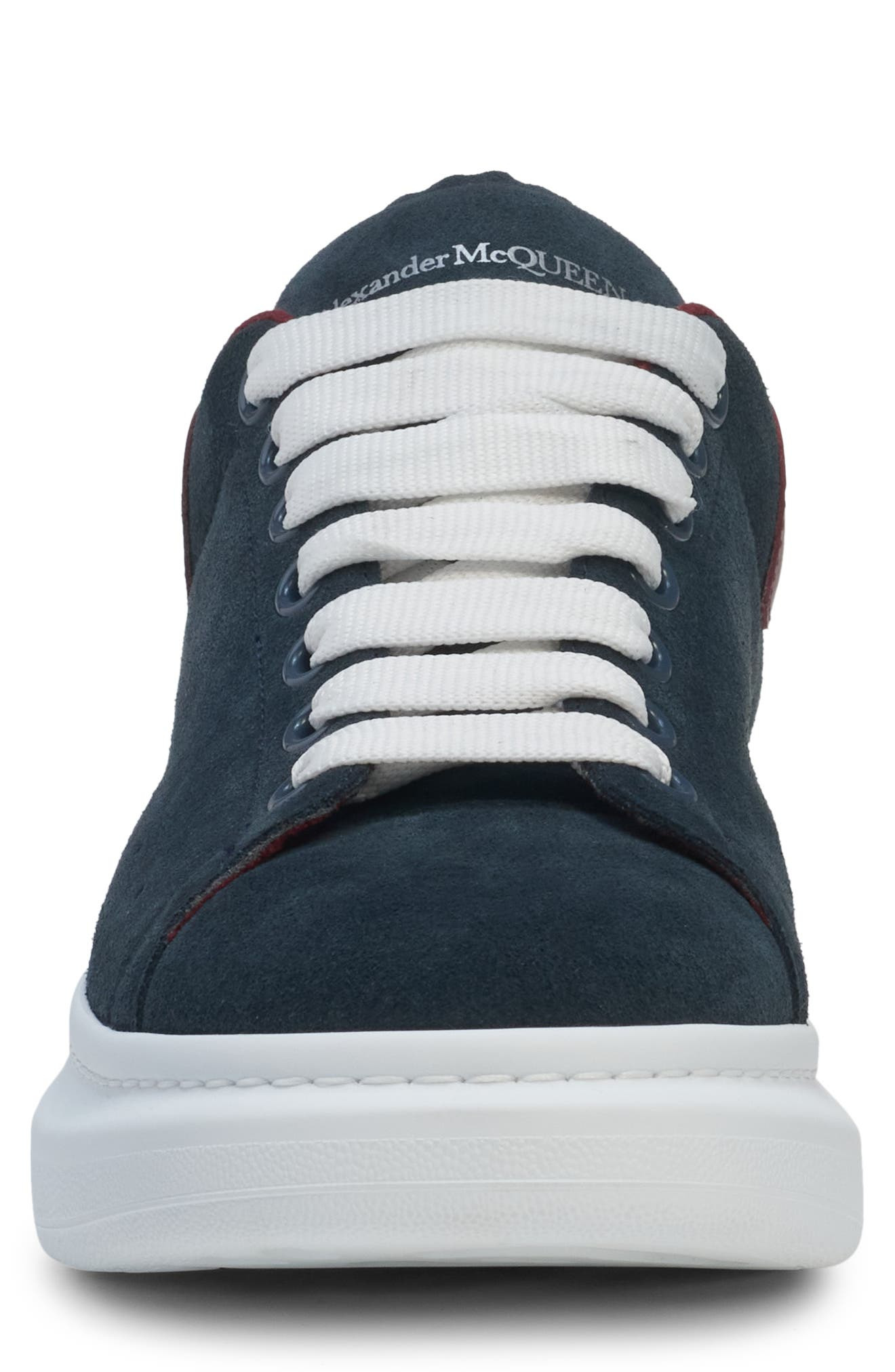 McQueen Oversized Sneaker in Blue Grey/Madder/Bor at Nordstrom - 4