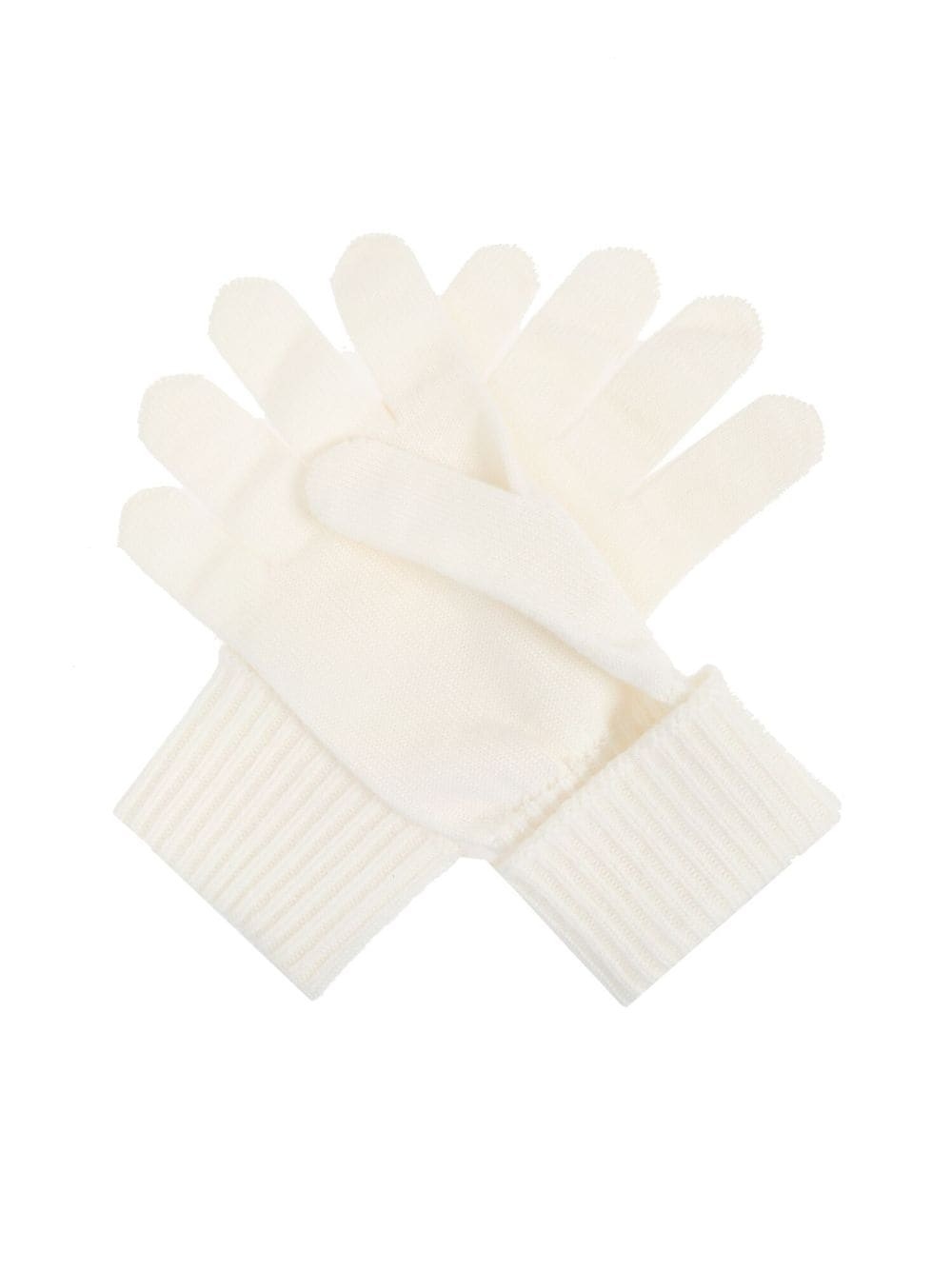 ribbed wool gloves - 3