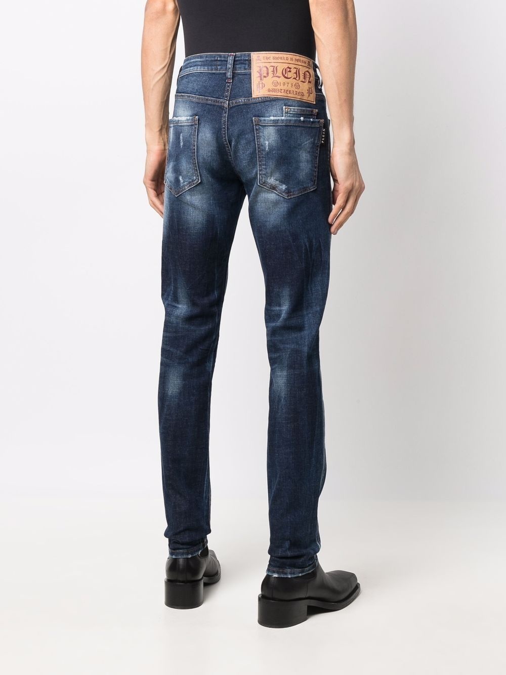 mid-rise slim-fit jeans - 4