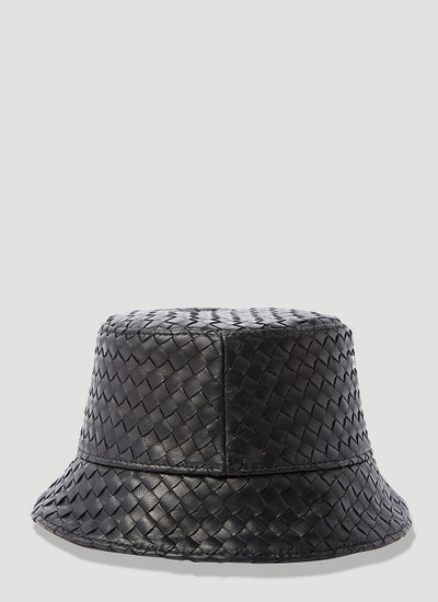 Bottega Veneta Intrecciato Leather Bucket Hat outlook