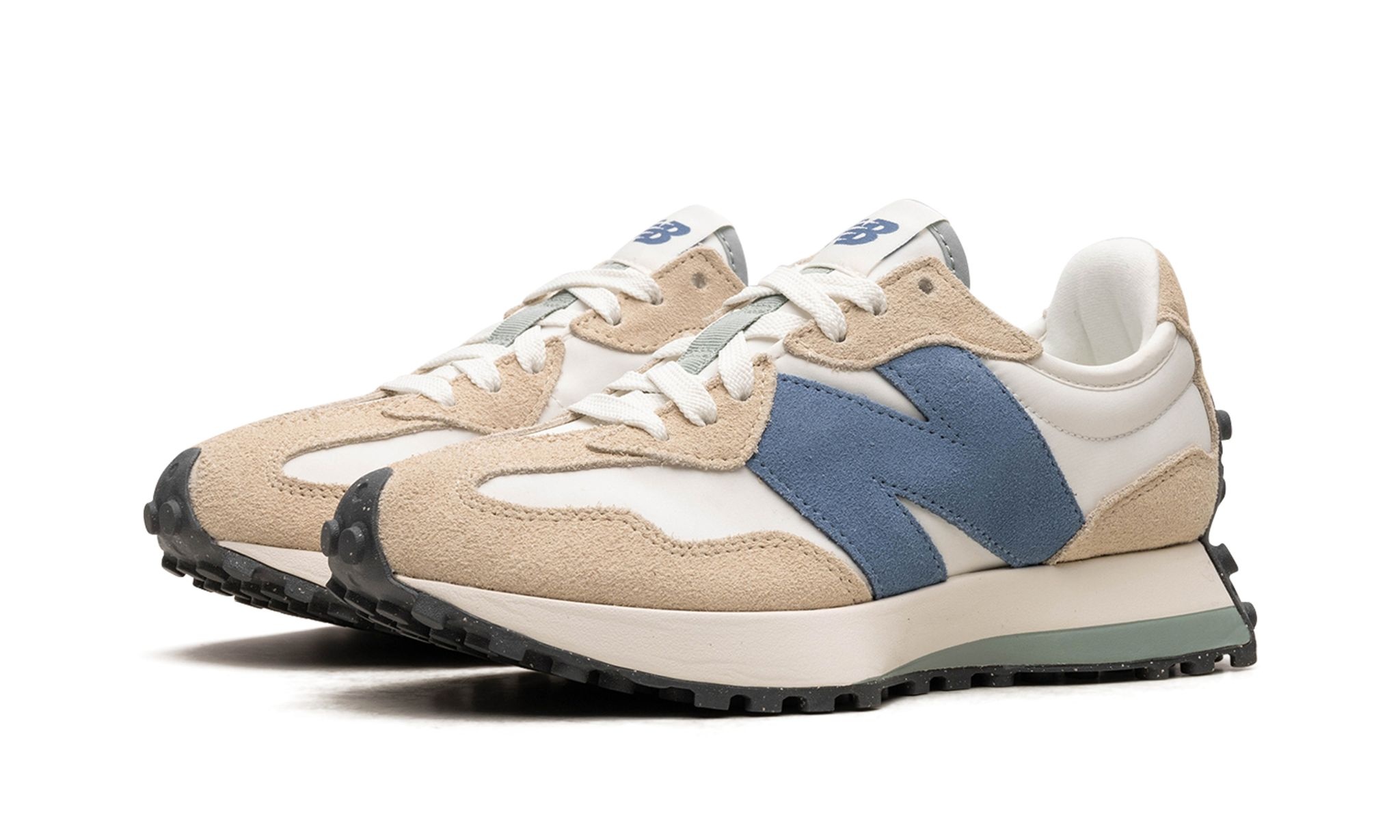 327 Wmns "Sandstone Mercury Blue" - 2