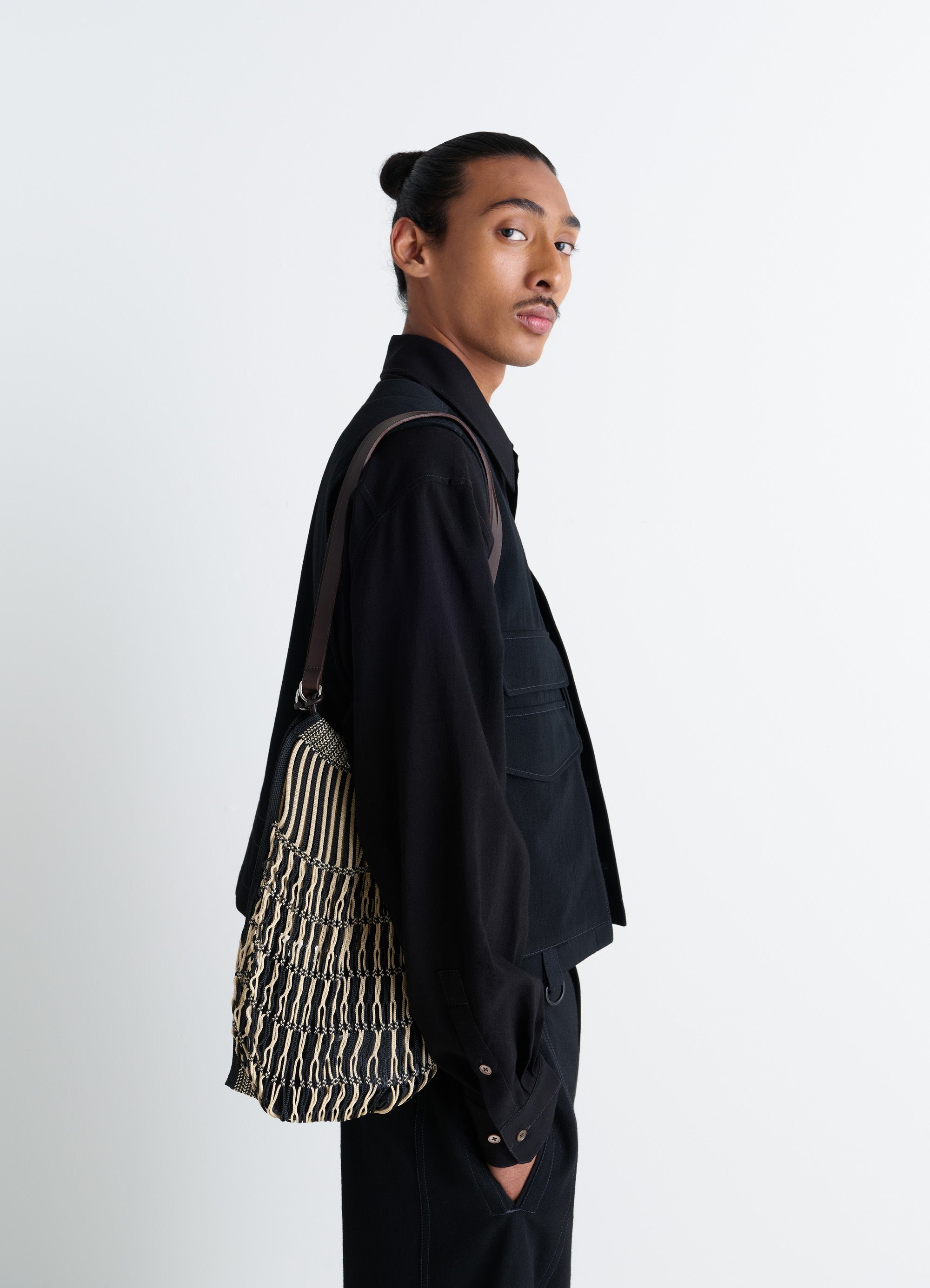 MEDIUM FILT NET SHOPPING BAG - 3