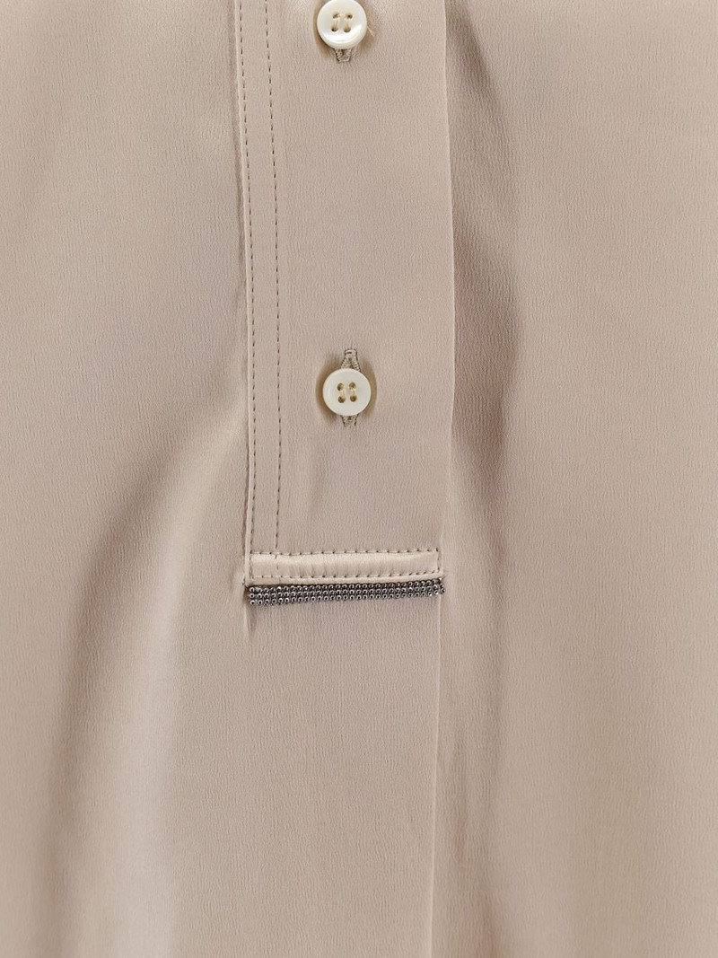 Monili-chain satin shirt 3