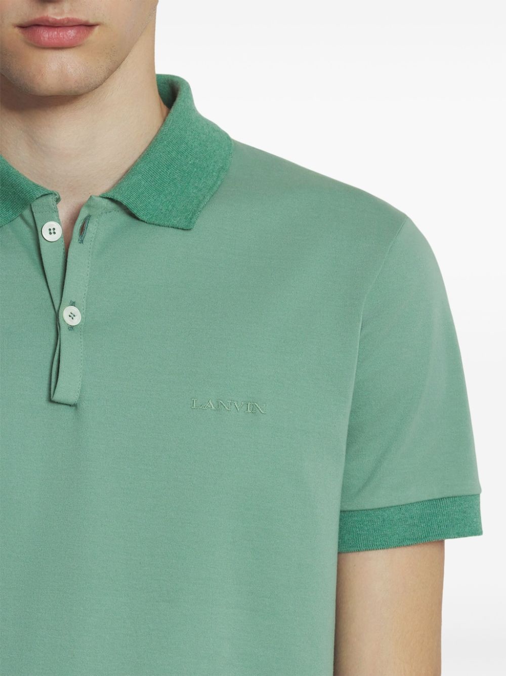 cotton polo shirt - 5