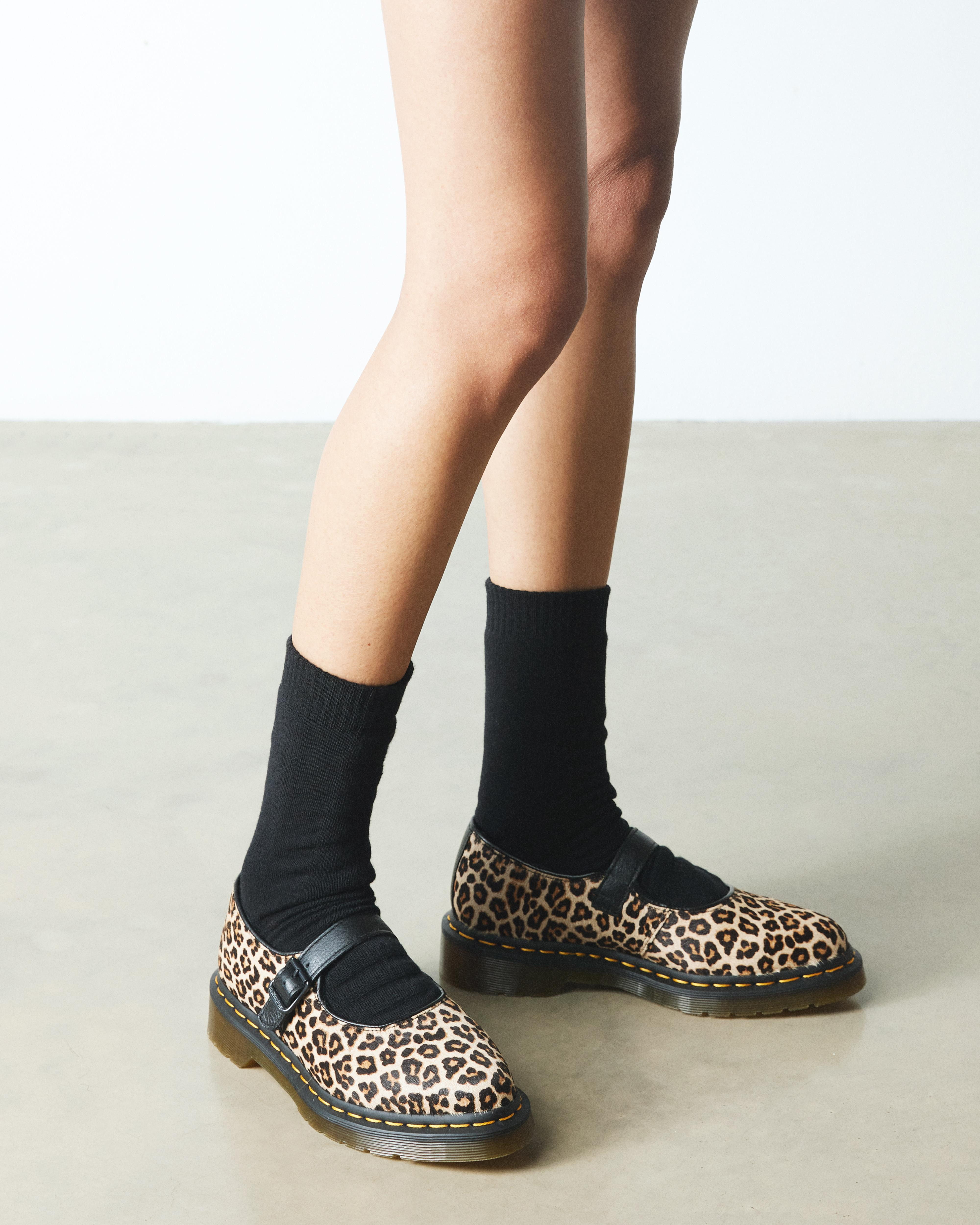 Elphie Leopard Mary Jane Shoes - 6