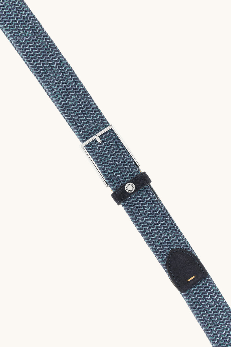 Paul & Shark ELASTIC BRAIDED BELT WITH SUEDE FINISHES outlook