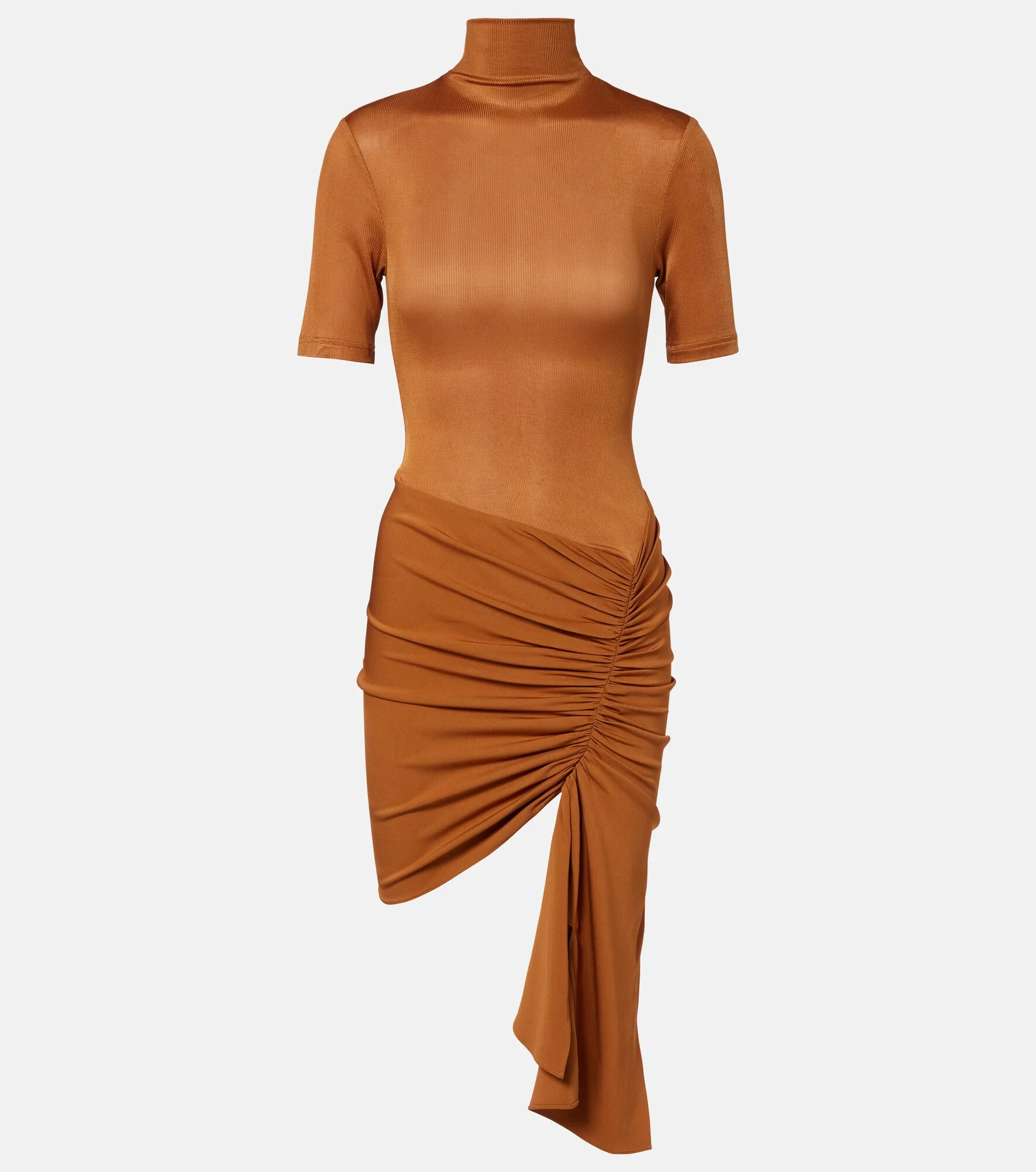 Fusion ruched minidress - 1