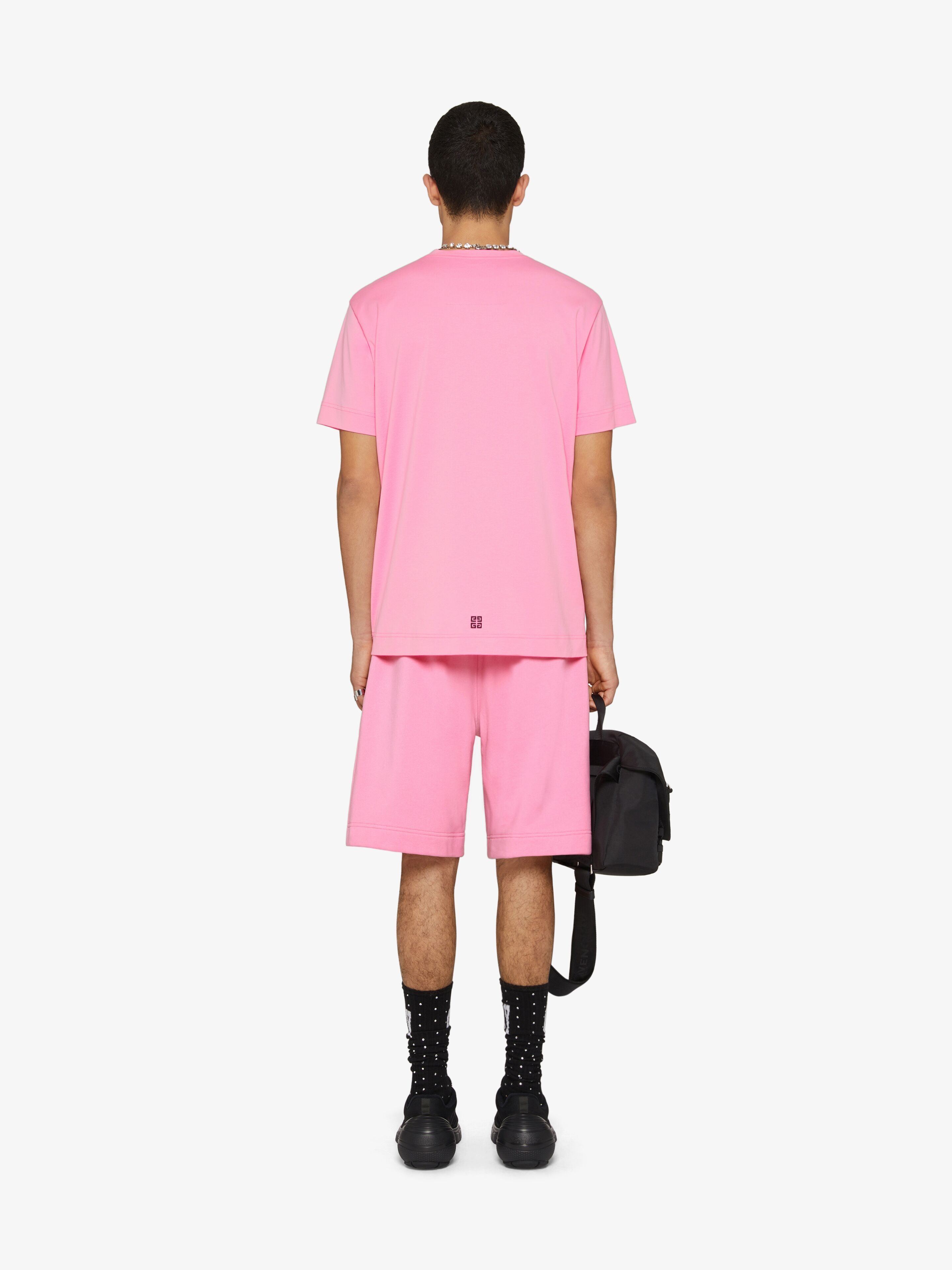 GIVENCHY COLLEGE T-SHIRT IN COTTON - 4
