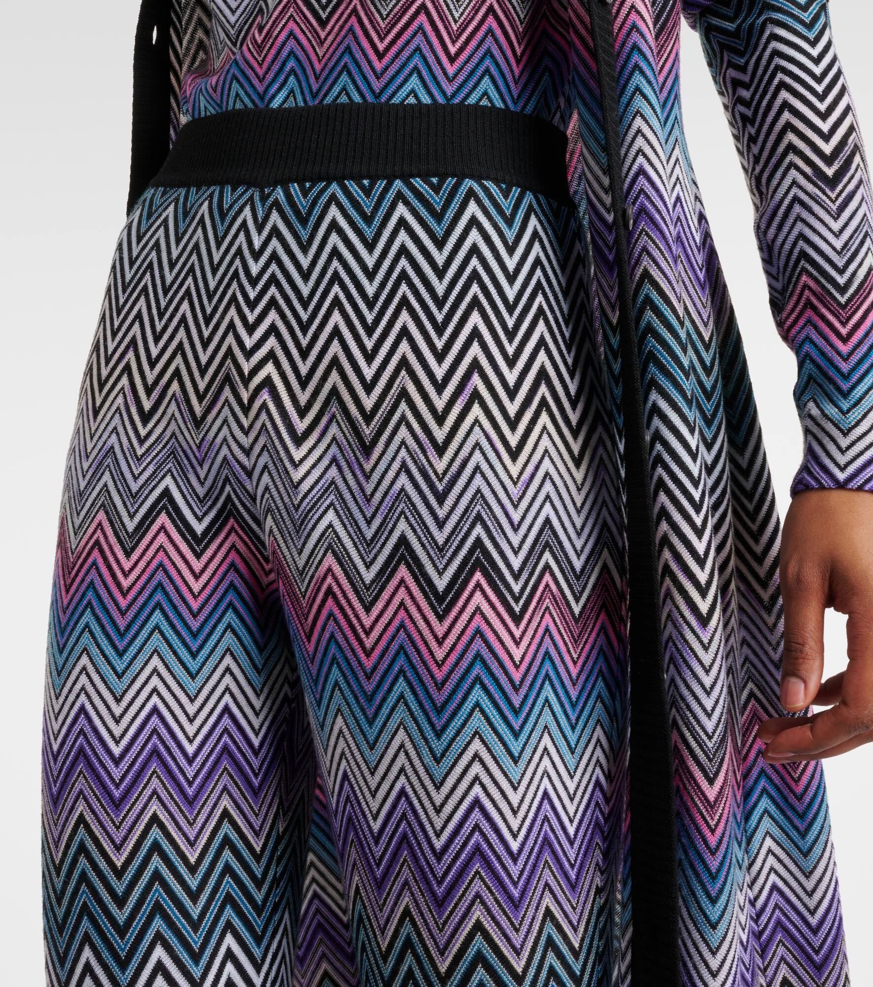 Zig Zag flared pants - 4