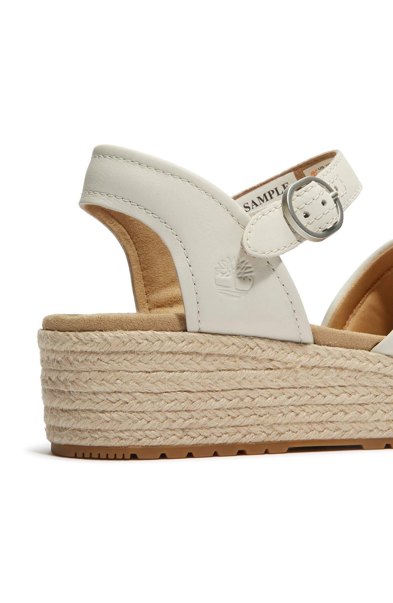 Timberland Santorini Sun Espadrille Sandal in Natural Full Grain at Nordstrom - 7