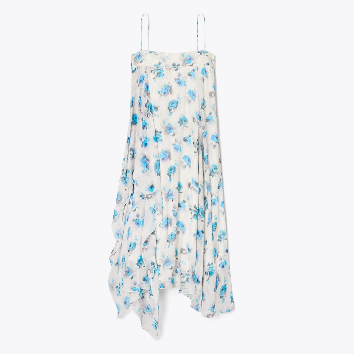 Printed Silk Dress - 1