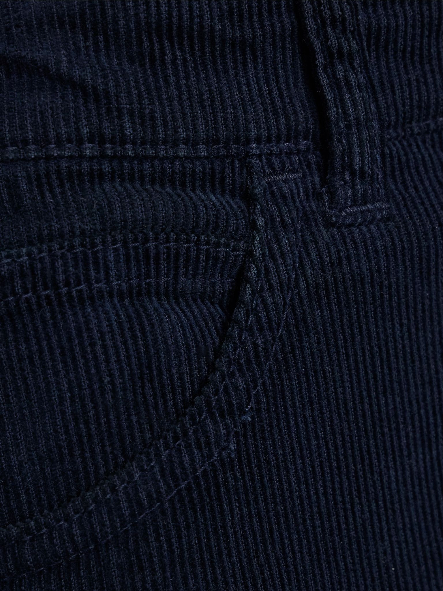Carlyl cotton-corduroy straight-leg pants Blue - 5