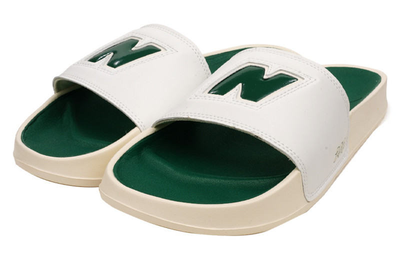 New Balance DynaSoft 200v2 Slide 'Varsity - White Green' SUF200J2 4