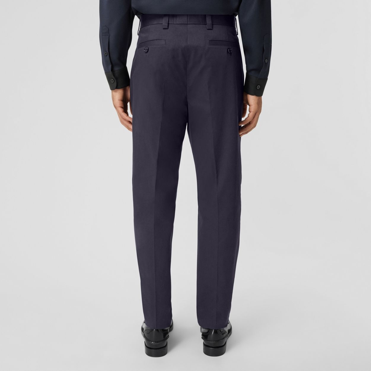 Cotton Tailored Trousers - 4
