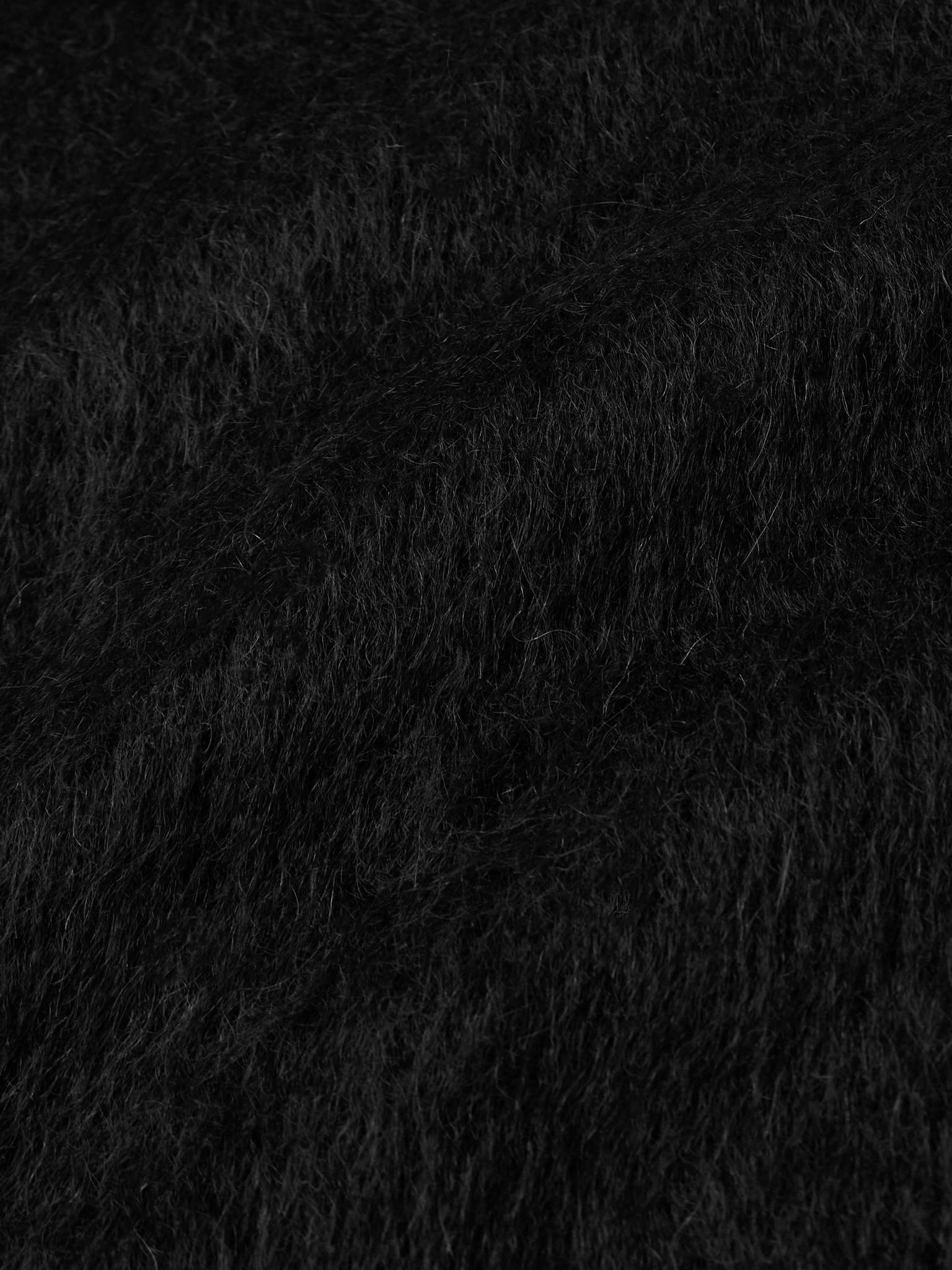 Mohair-Blend Hoodie - 4