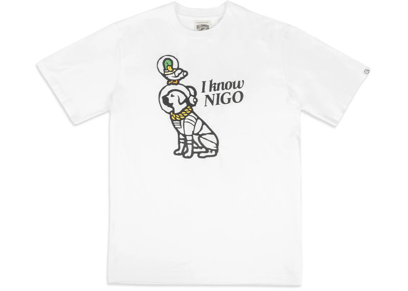 Human Made x Billionaire Boys Club I Know Nigo T-Shirt White - 1