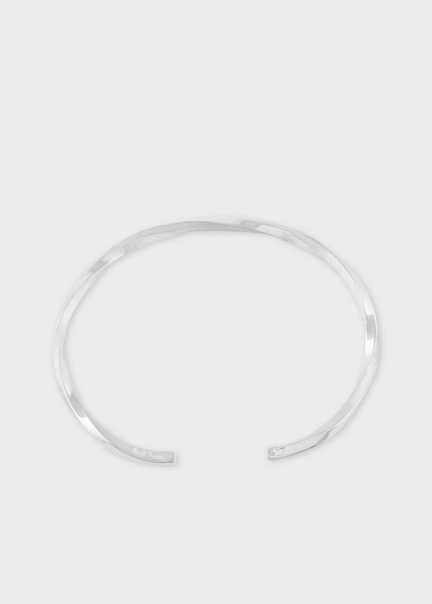 Silver Twisted Bracelet - 1