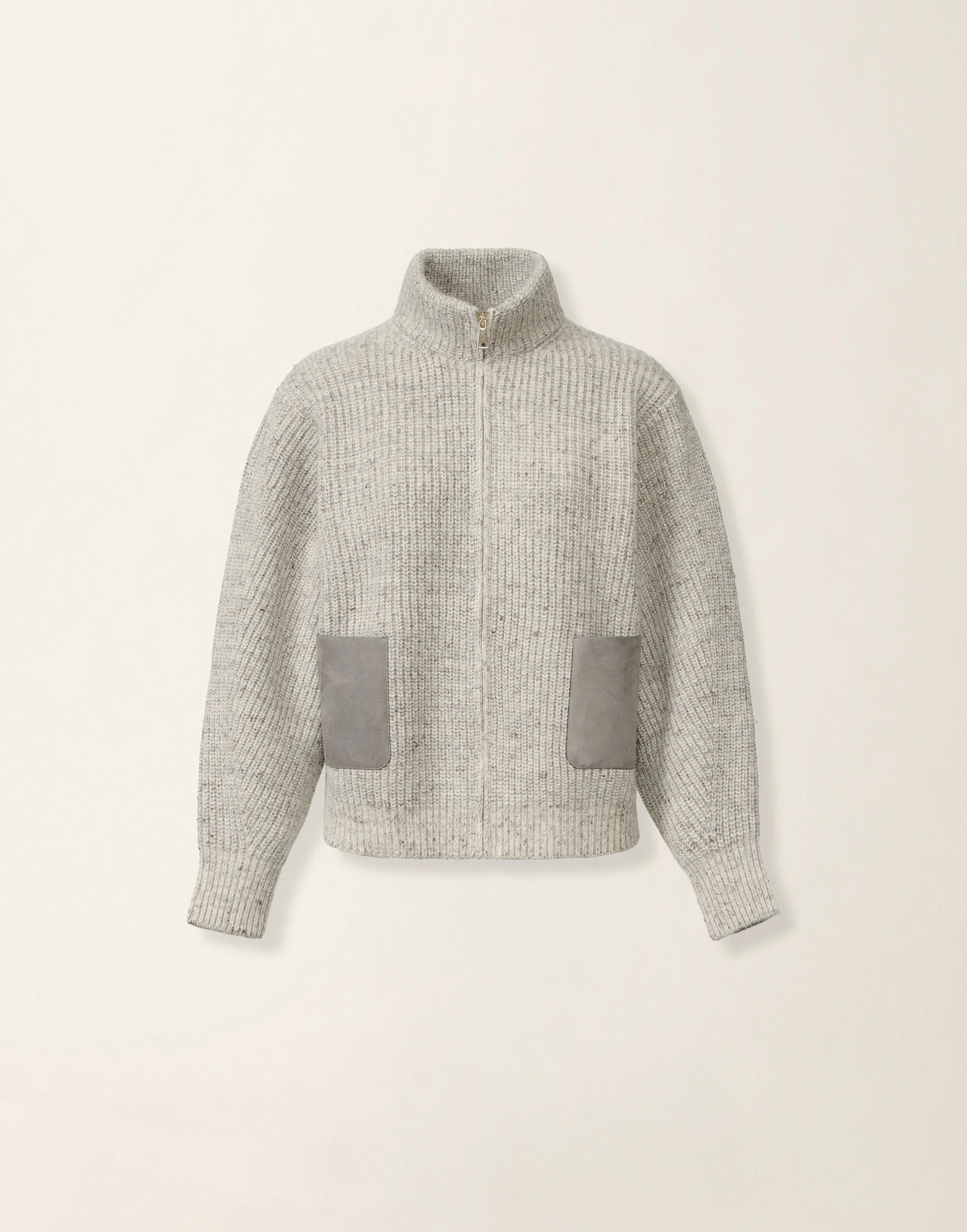 Donegal lurex cropped bomber - 1