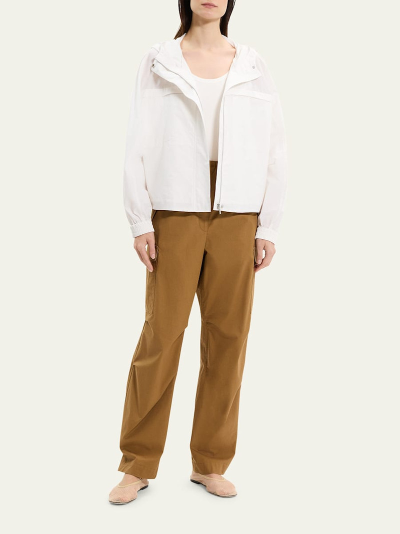 Theory Gathered Hooded Jacket outlook