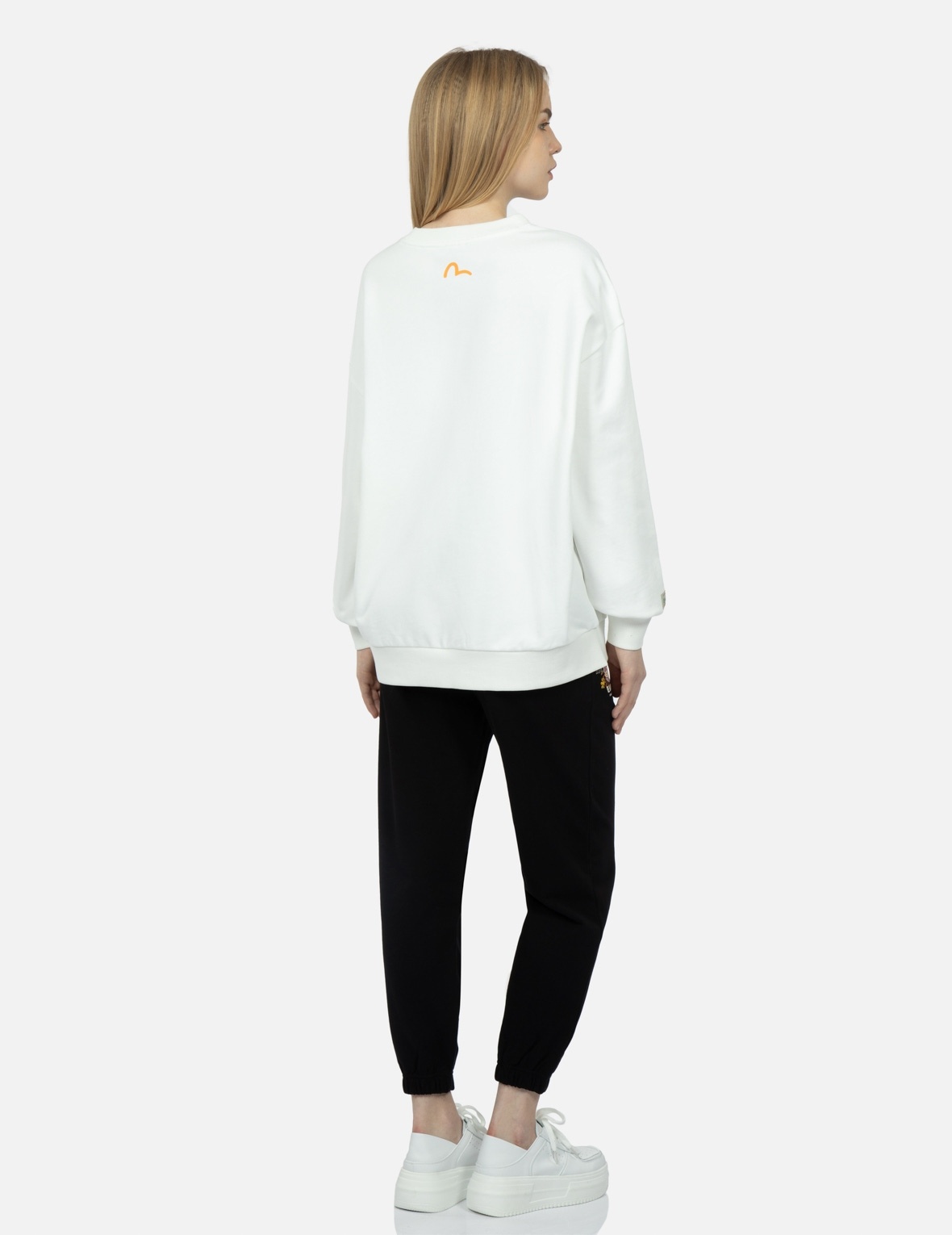 FORTUNE CAT DRUMMING PRINT SWEATSHIRT - 4